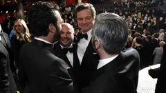 Emile Sherman, Gareth Unwin, Colin Firth és Iain Canning