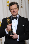 Colin Firth és barátja, Oscar